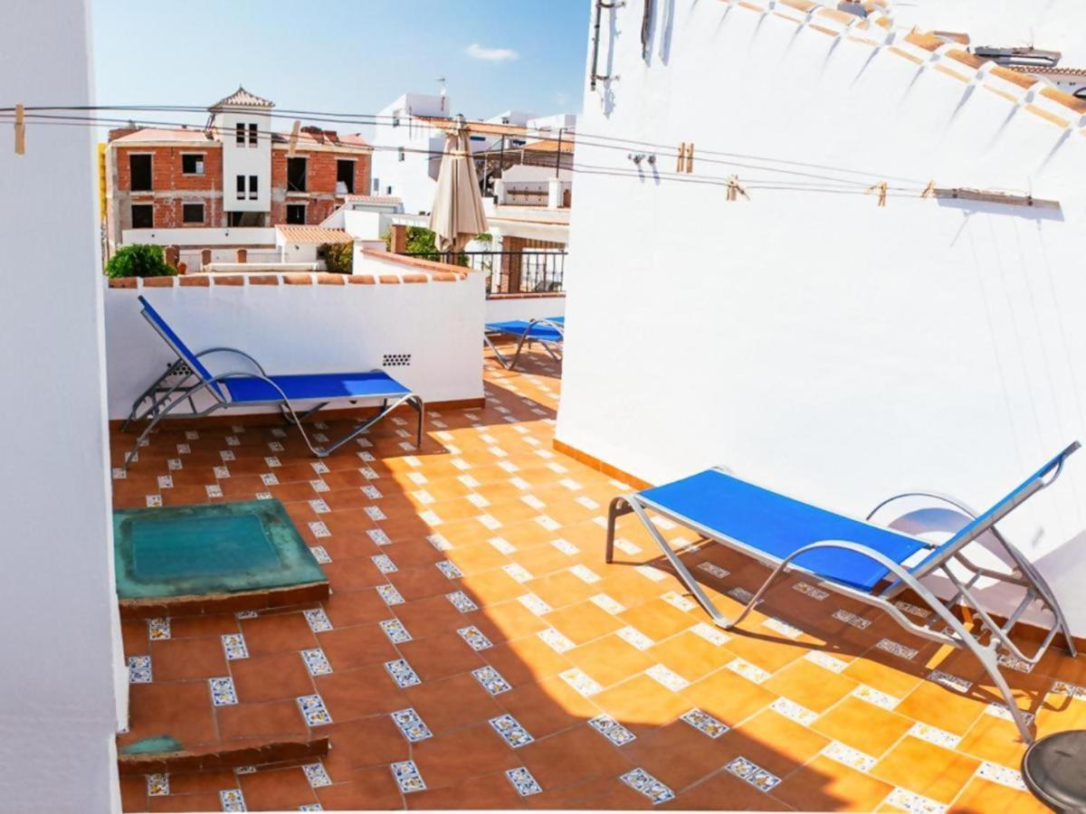 Tipica Casa En Frigiliana Con Patio Y Terraza Apartment Luaran gambar